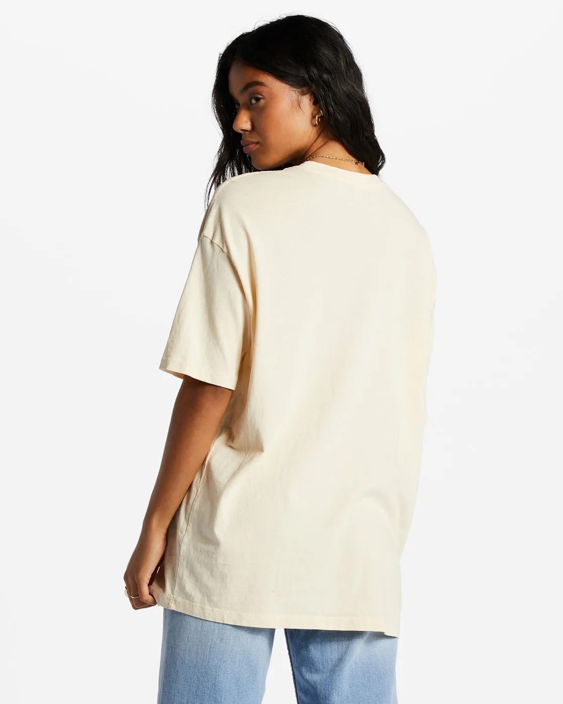 Billabong In The Clouds Tee-Antique White