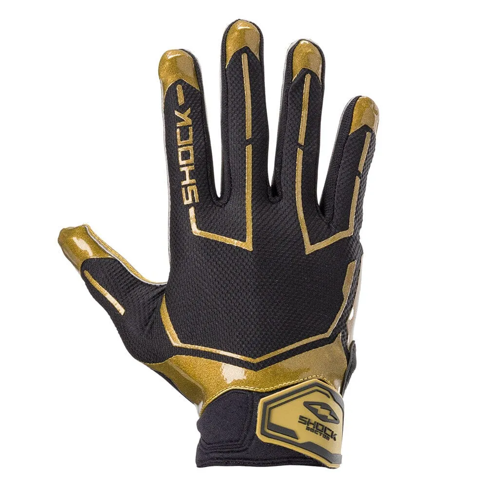Black/Gold ChaChing Showtime Receiver Gloves