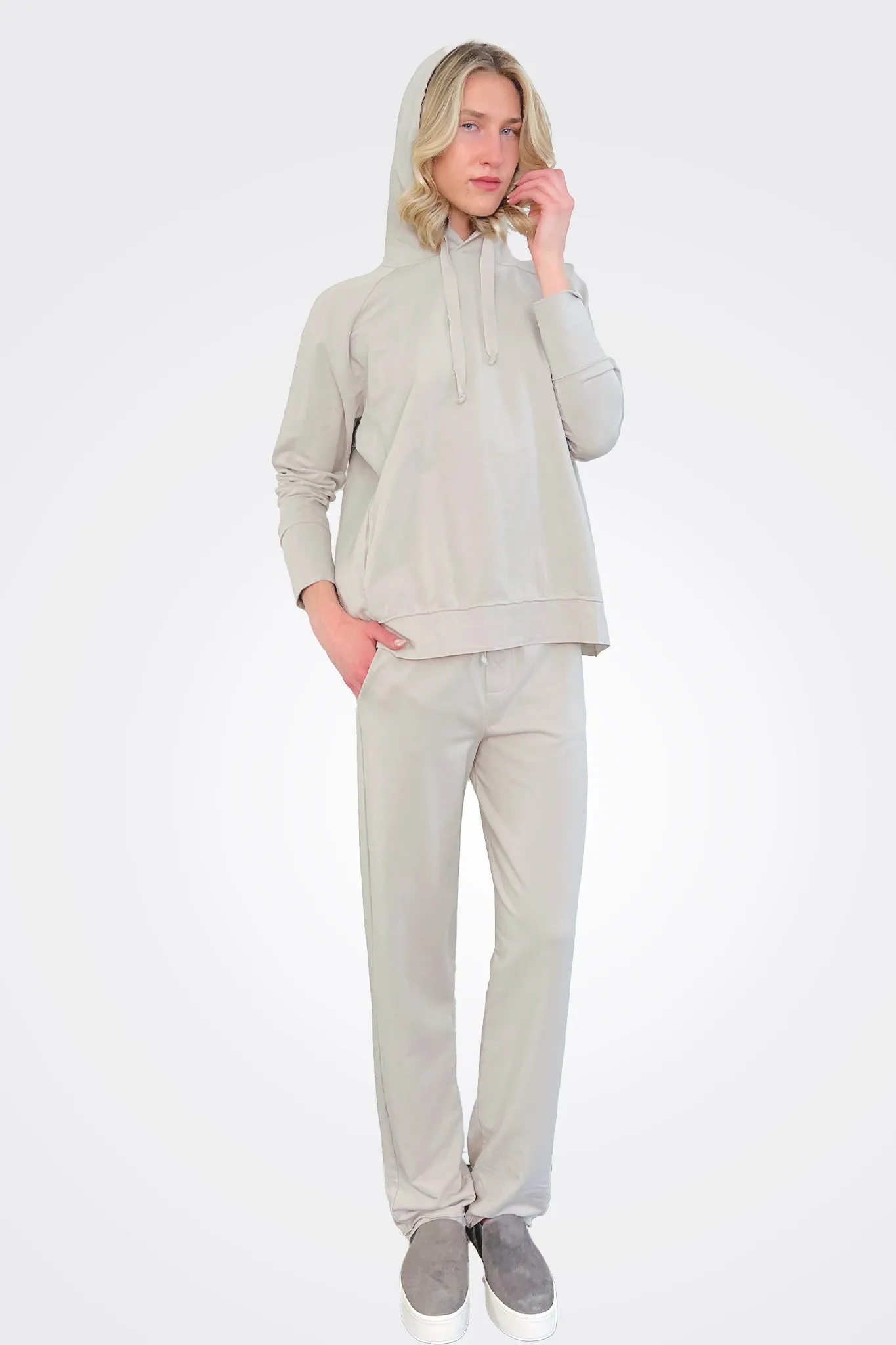 Comfort Sweat Pants - Greige