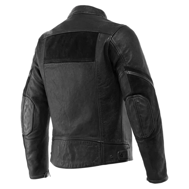 DAINESE MERAK BLACK LEATHER JACKET