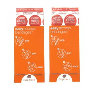 Easy Access Bandages, Fabric - Assorted Size Pack