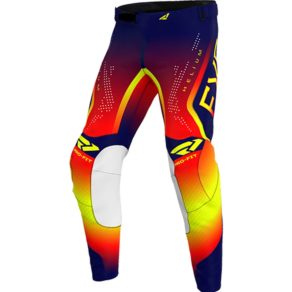 FXR  Helium MX Pant Lightweight Breathable Mesh Dual Layer Slim Fit Flare