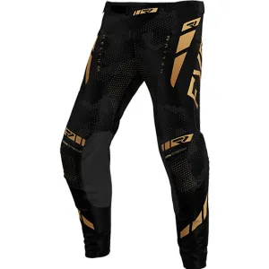 FXR Youth Helium MX Offroad Pants Texas Tea Black