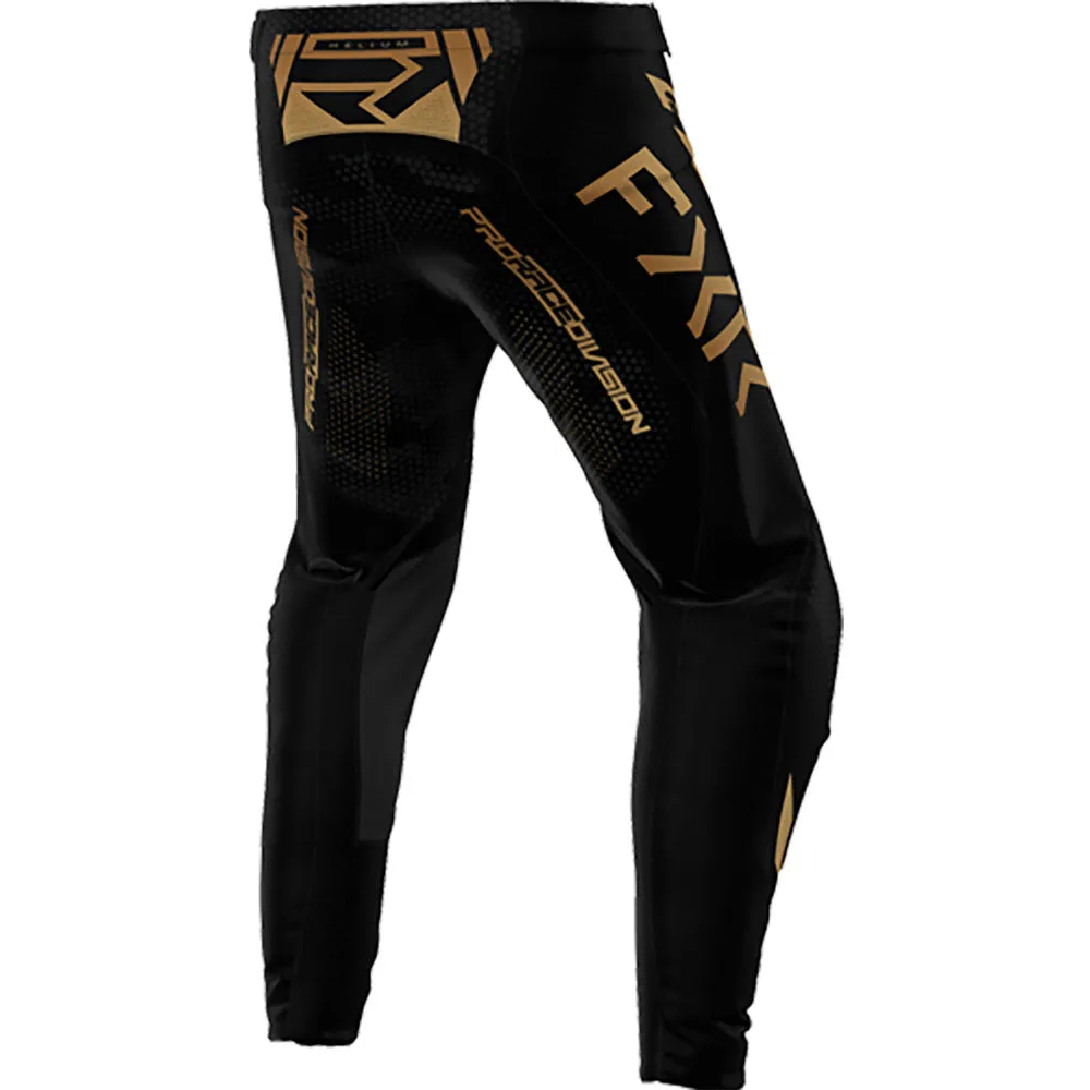 FXR Youth Helium MX Offroad Pants Texas Tea Black