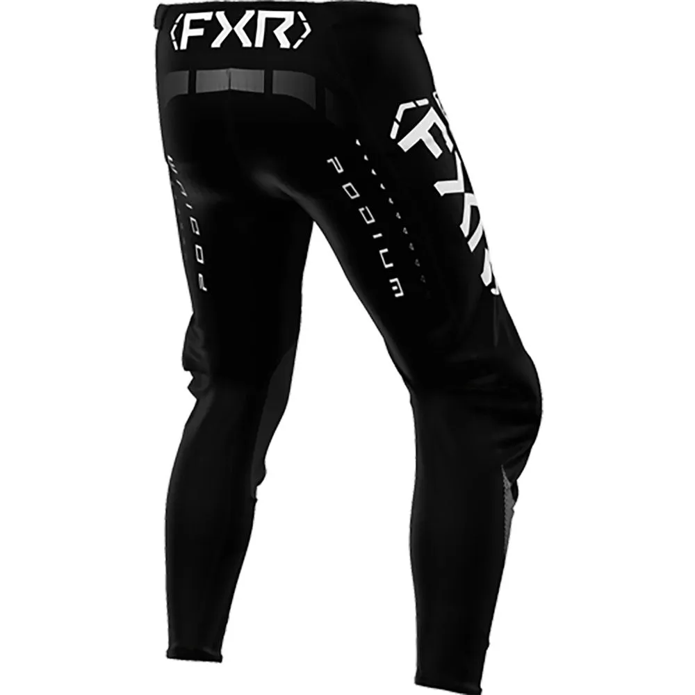 FXR Youth Podium MX Offroad Pants Black/White