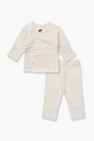Hello Baby Set_Cream Heather