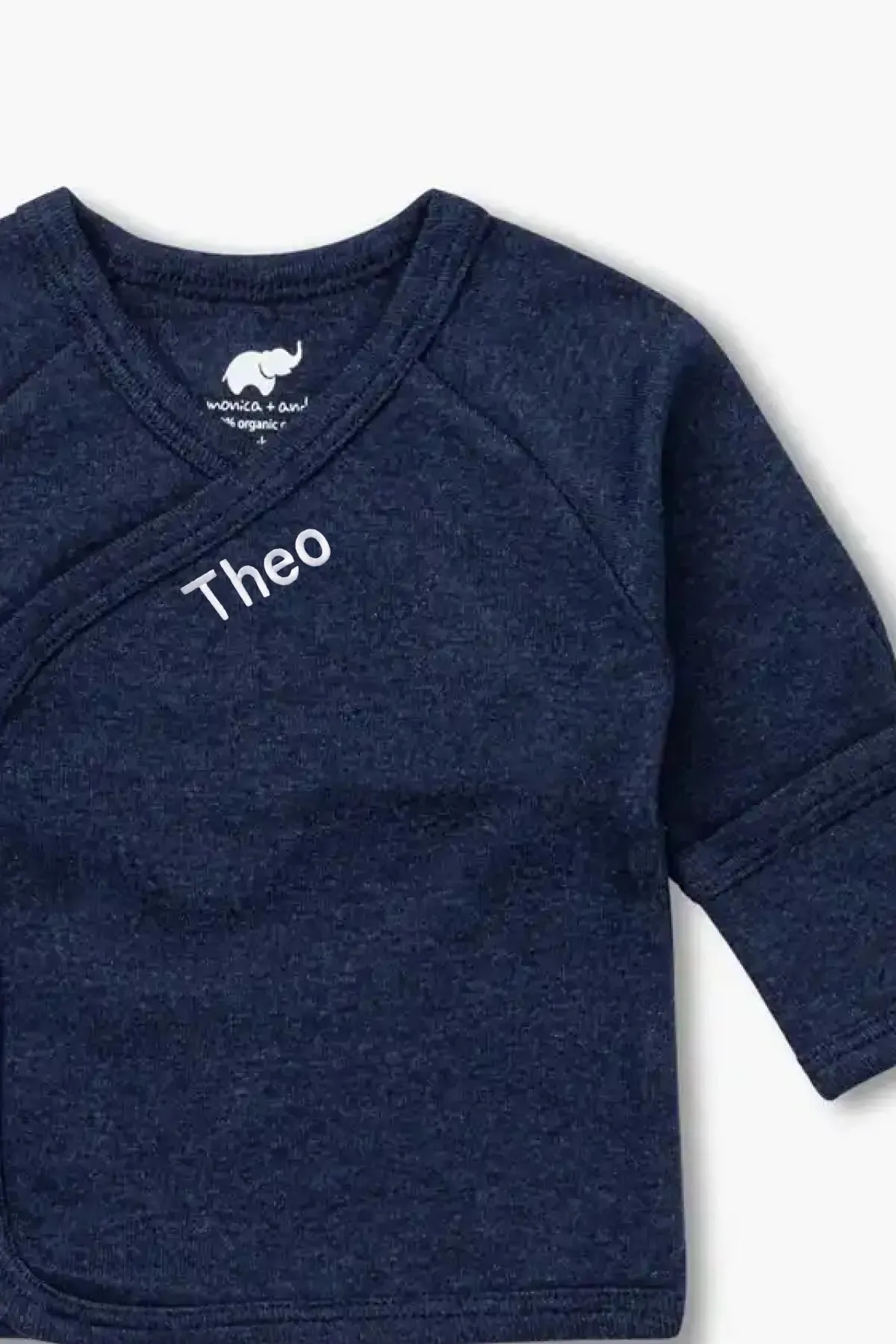 Hello Baby Set_Navy Blue Heather