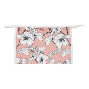 Hibiscus Branches Neoprene Cosmetic Bag