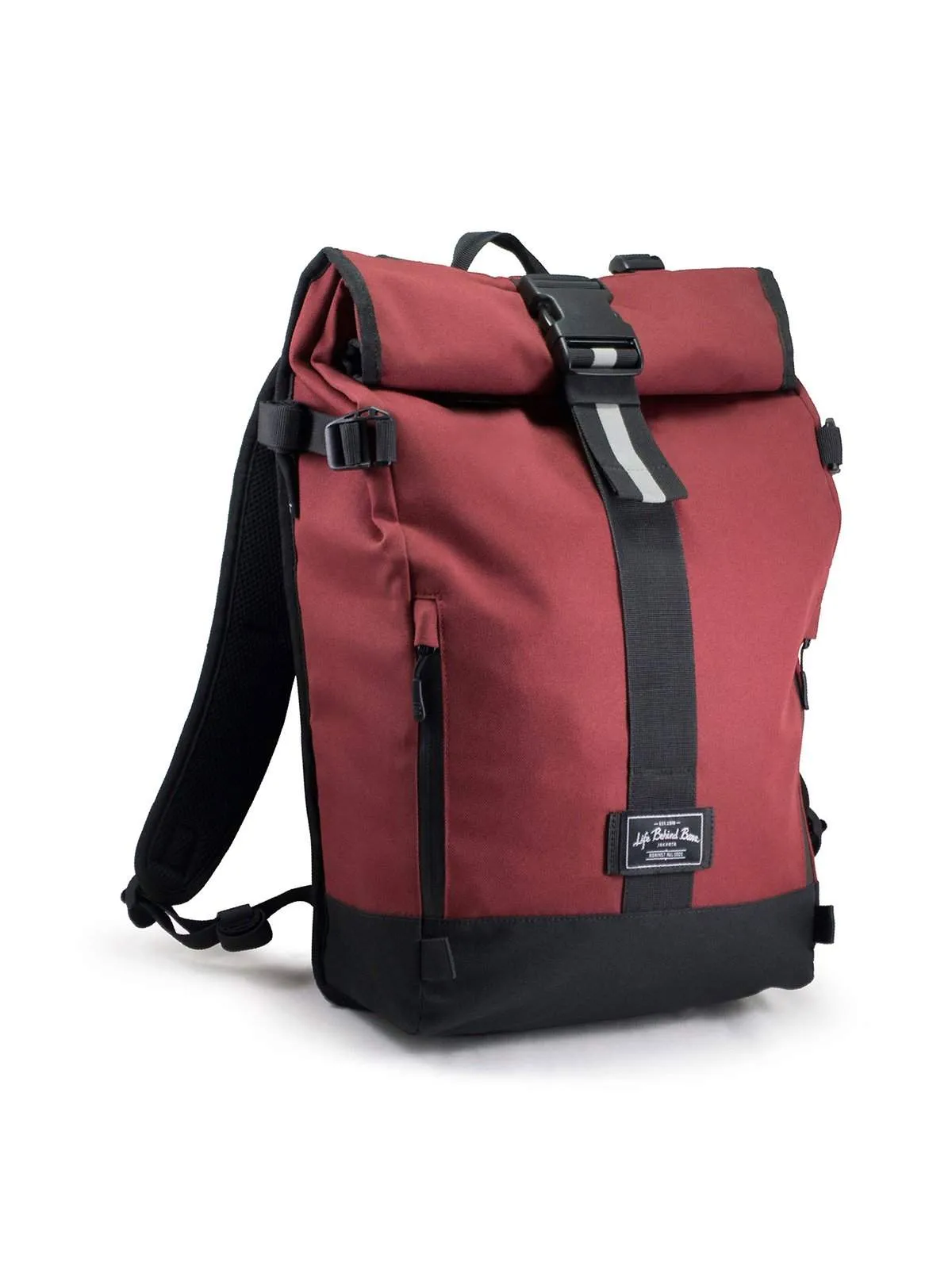 Life Behind Bars The Breakaway 27L Backpack Deep Red