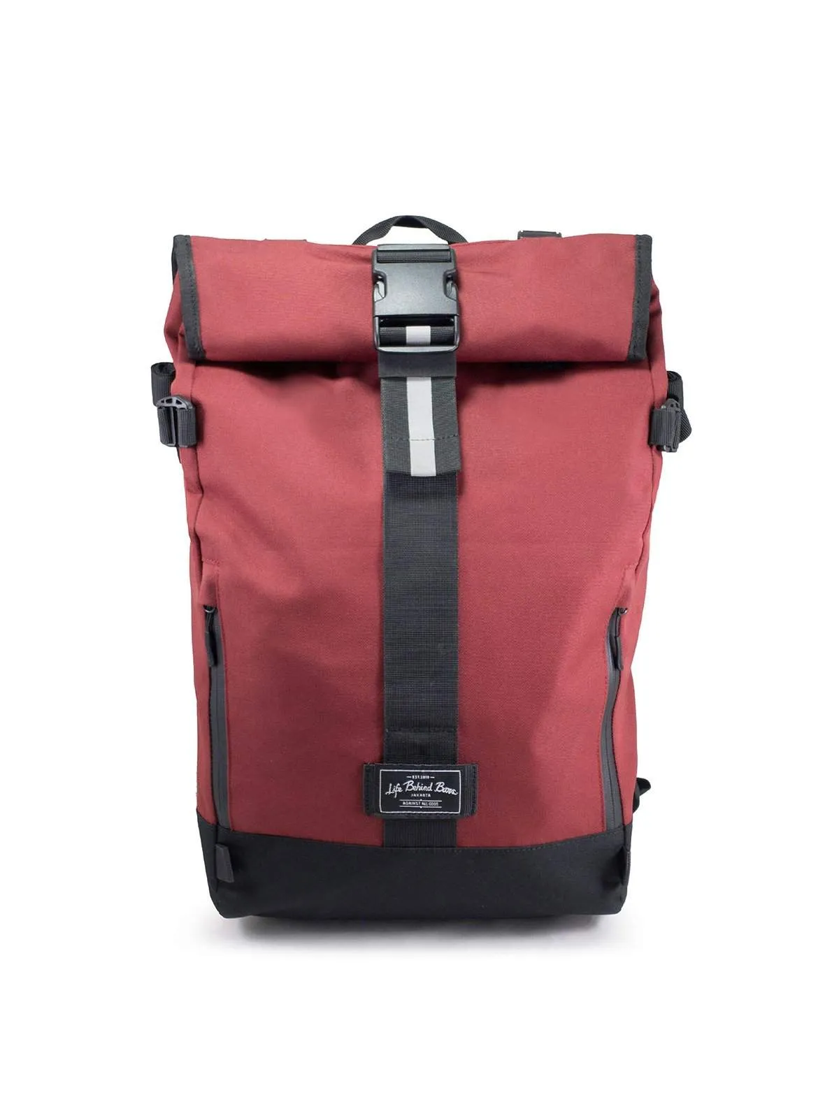 Life Behind Bars The Breakaway 27L Backpack Deep Red