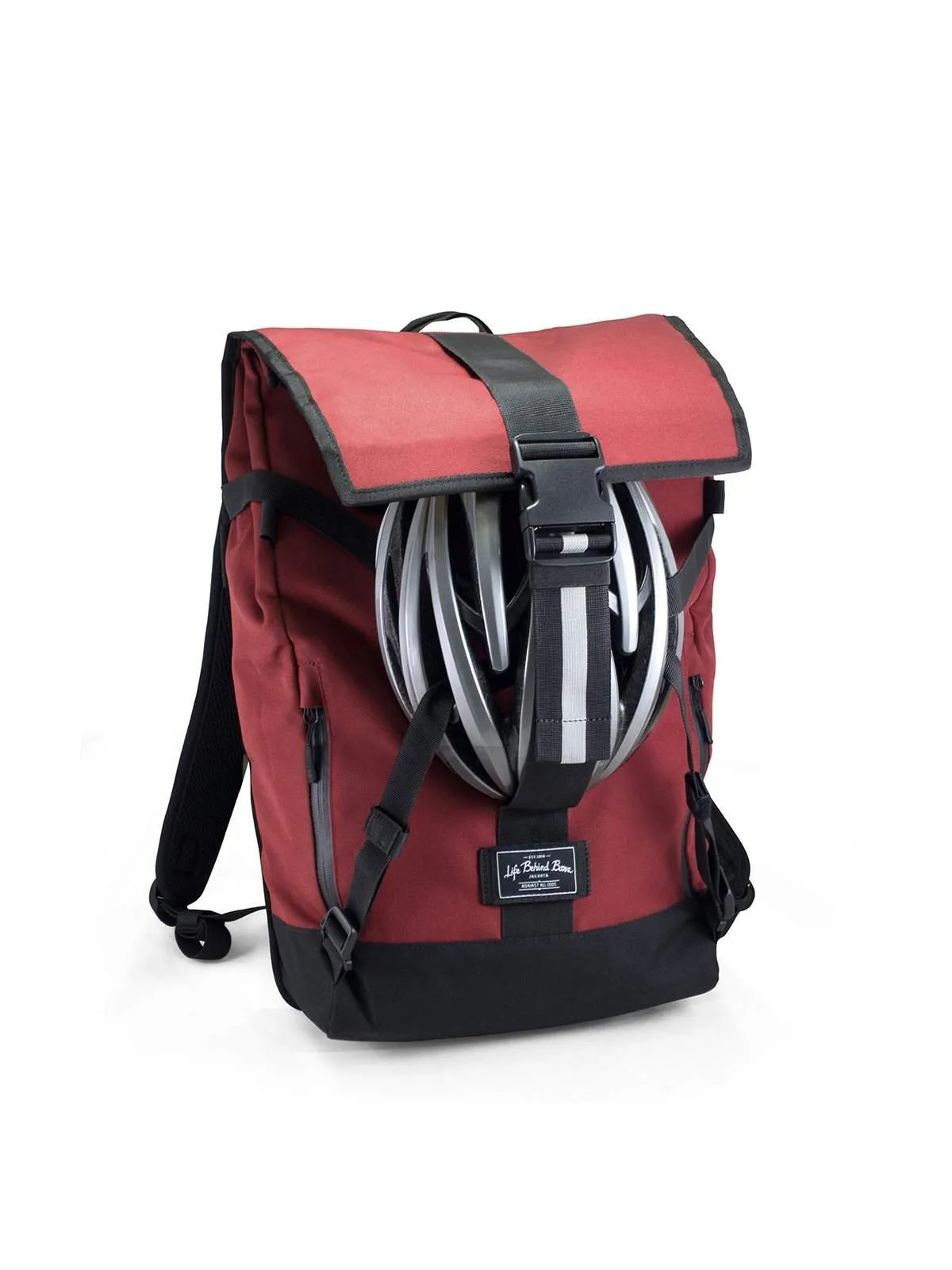 Life Behind Bars The Breakaway 27L Backpack Deep Red
