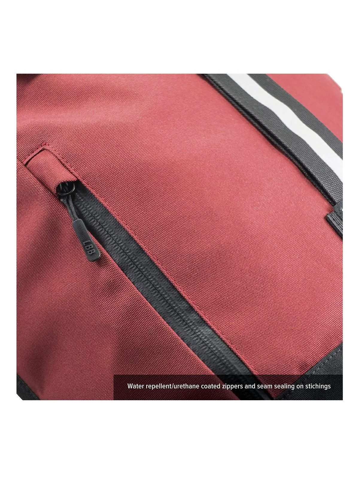 Life Behind Bars The Breakaway 27L Backpack Deep Red