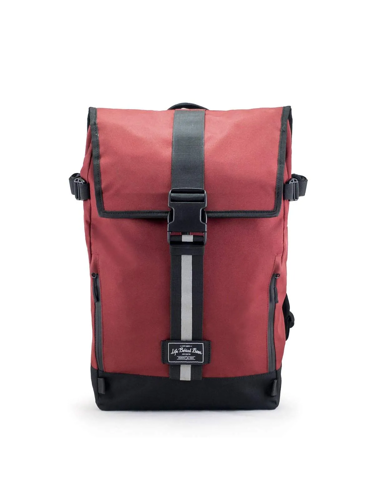 Life Behind Bars The Breakaway 27L Backpack Deep Red