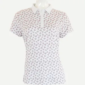 Meadow Polo - White/Elderberry