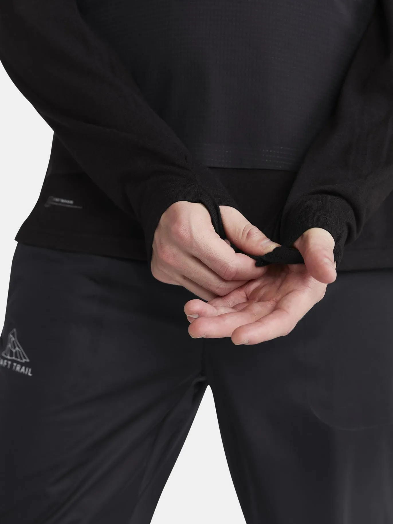 Mens ADV Trail Wool Wind Long Sleeve Tee