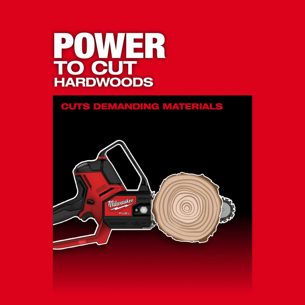 Milwaukee M18 Fuel Hatchet 8" Pruning Saw