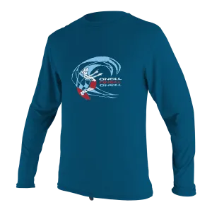 O'Neill Toddler O'Zone Premium L/S Sunshirt - Ultra Blue