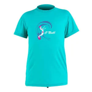 O'Neill Toddler O'Zone Premium S/S Sunshirt - Light Aqua