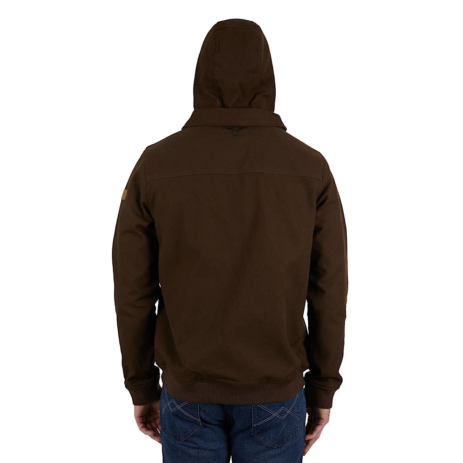 Pure Western Mens William Jacket Dark Brown
