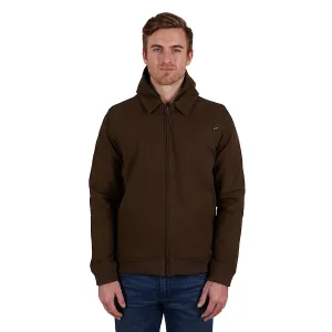 Pure Western Mens William Jacket Dark Brown