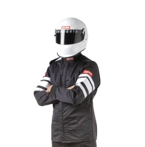 RaceQuip Multi Layer Fire Suit Jacket - Black - 2XL - 121007