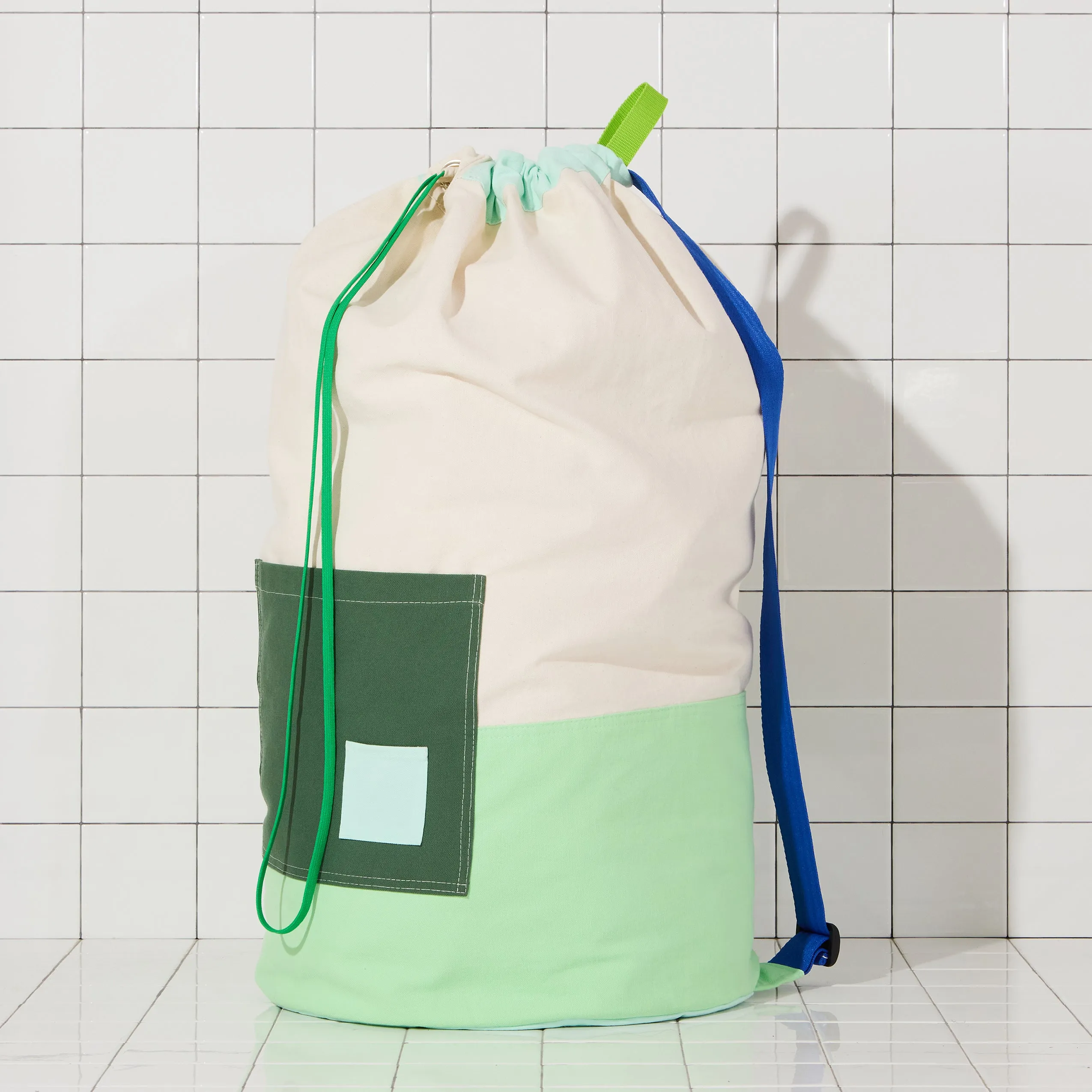 Re:Canvas Laundry Backpack Cucumber