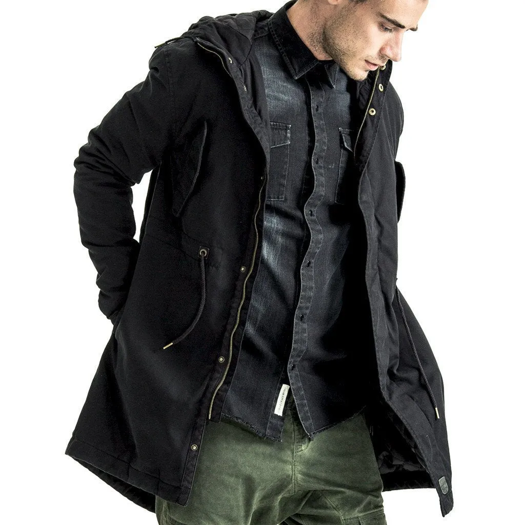 Regime Parka Jacket - Black