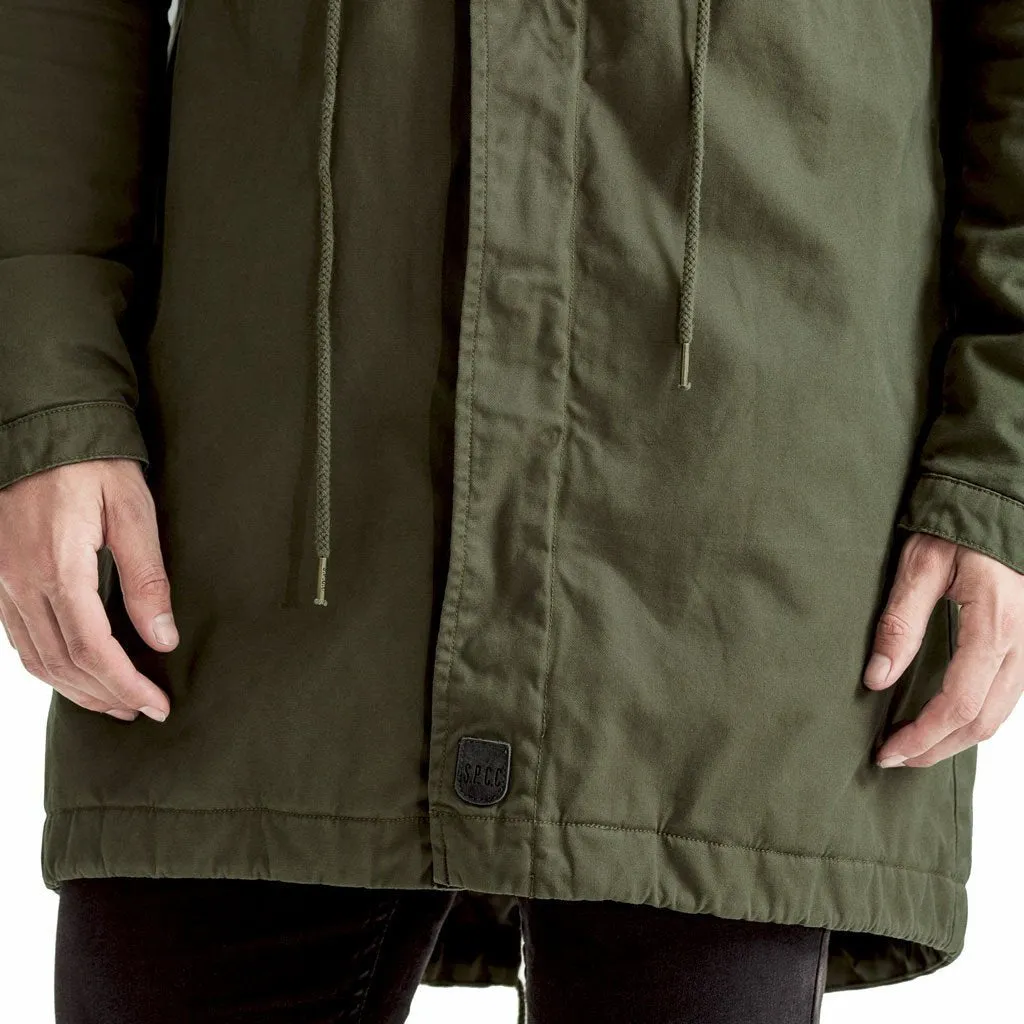 Regime Parka Jacket - Kombu Green