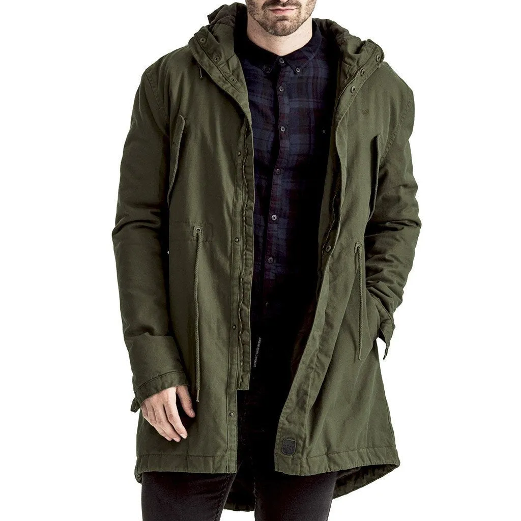 Regime Parka Jacket - Kombu Green