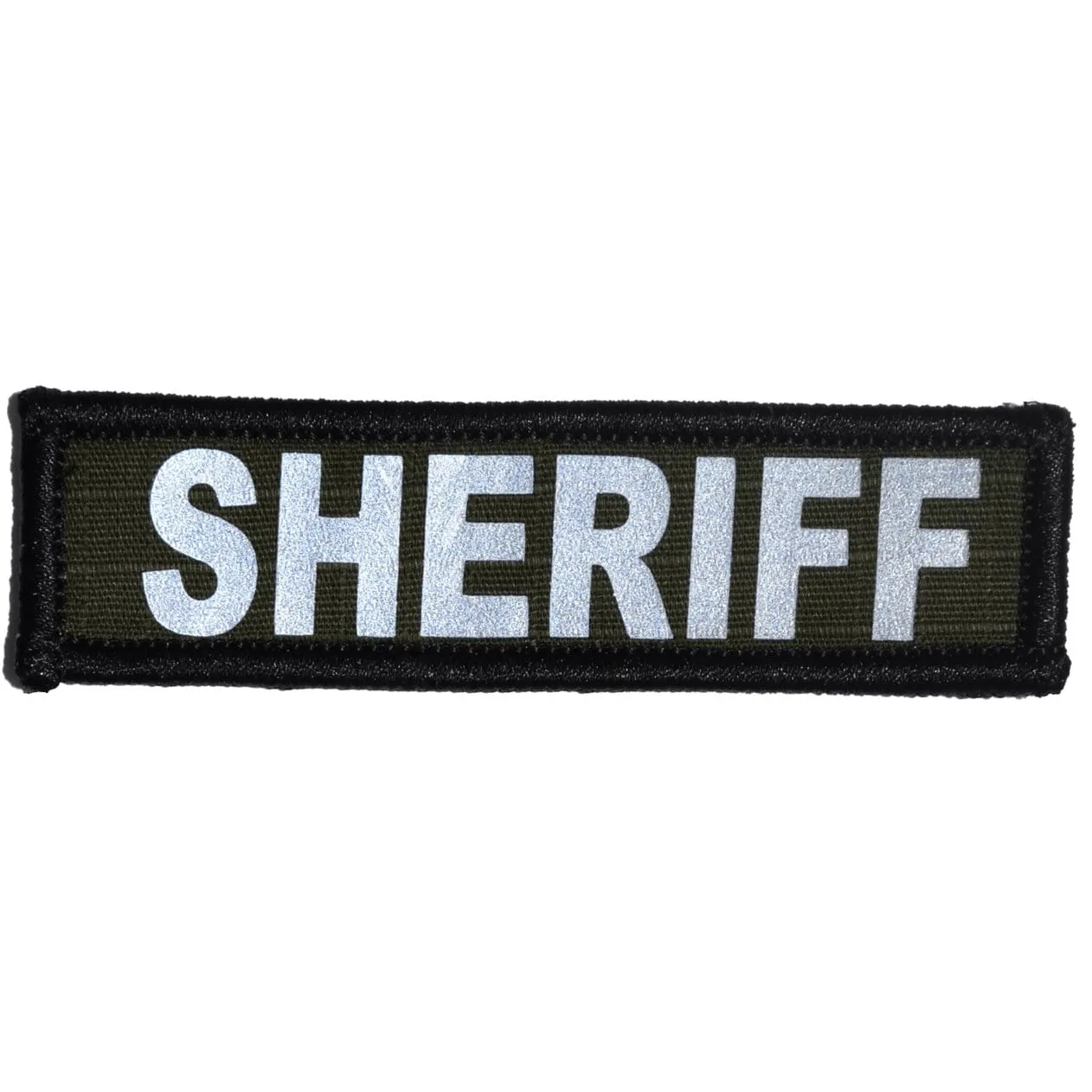 Sheriff Reflective - 1x3.75 Patch