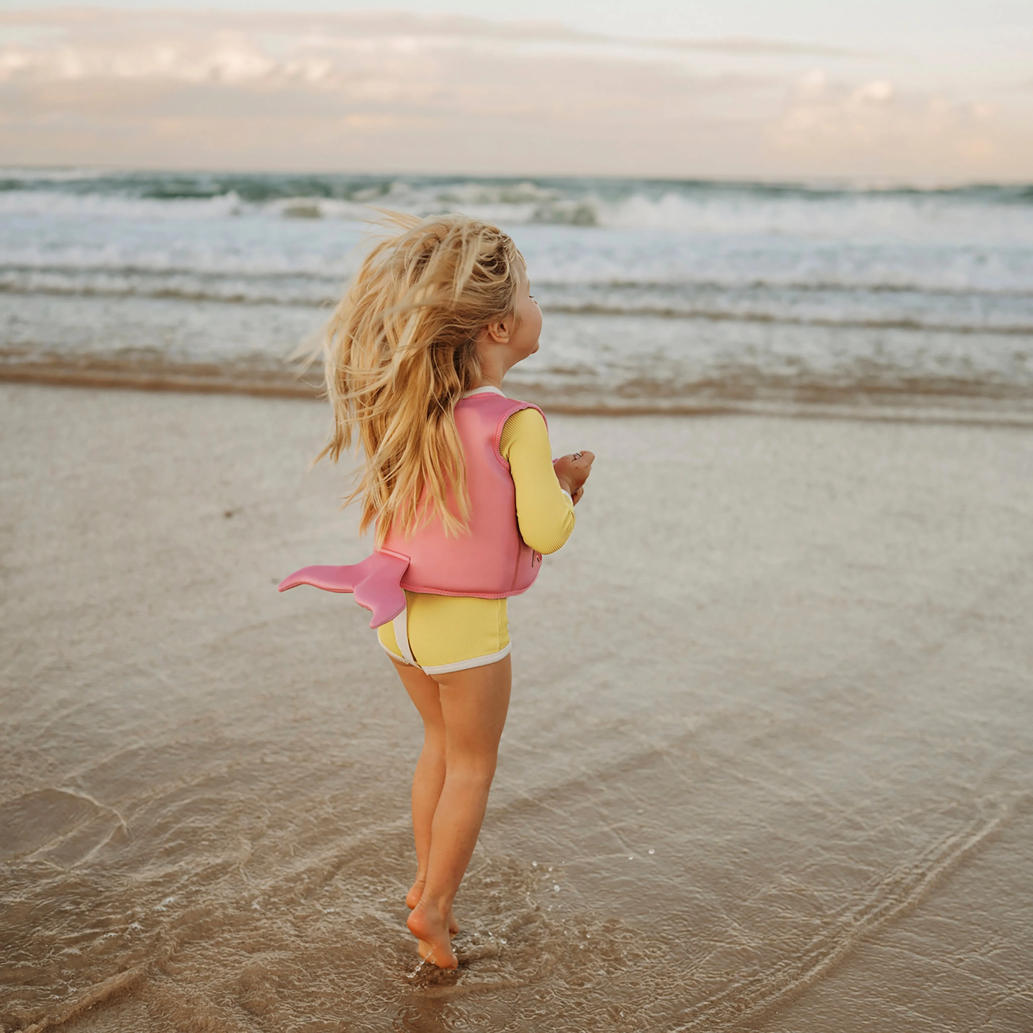 SUNNYLiFE Swim Vest Ocean Treasure Rose