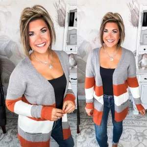 The Good Ones Striped Cardigan