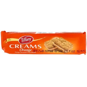TIFFANY CREAMS ORANGE BISCUIT 84GM