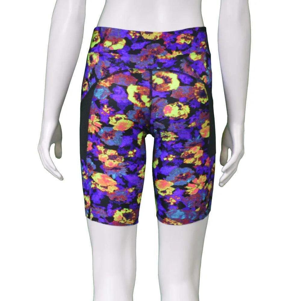 Women's Jammer Mid-length Reflective Running Short in Magma