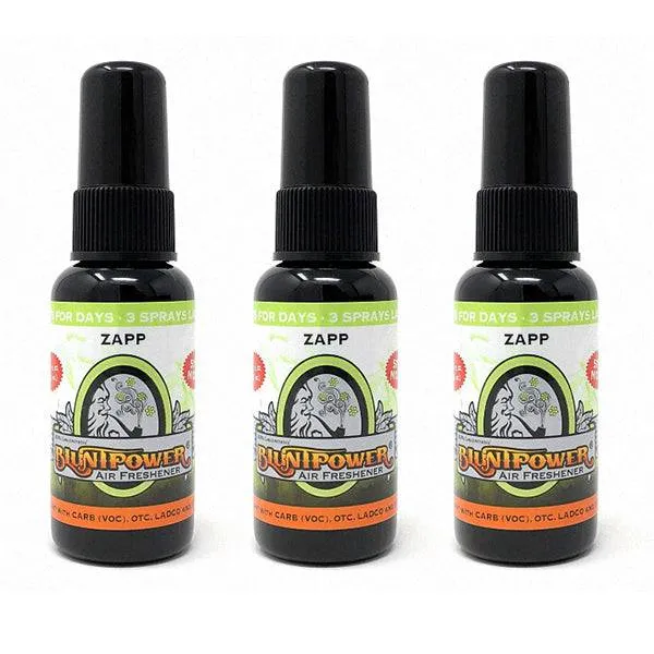 Zapp Spray Air Freshener Bundle (3 Pack)